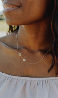 Ketting met 2 bedels