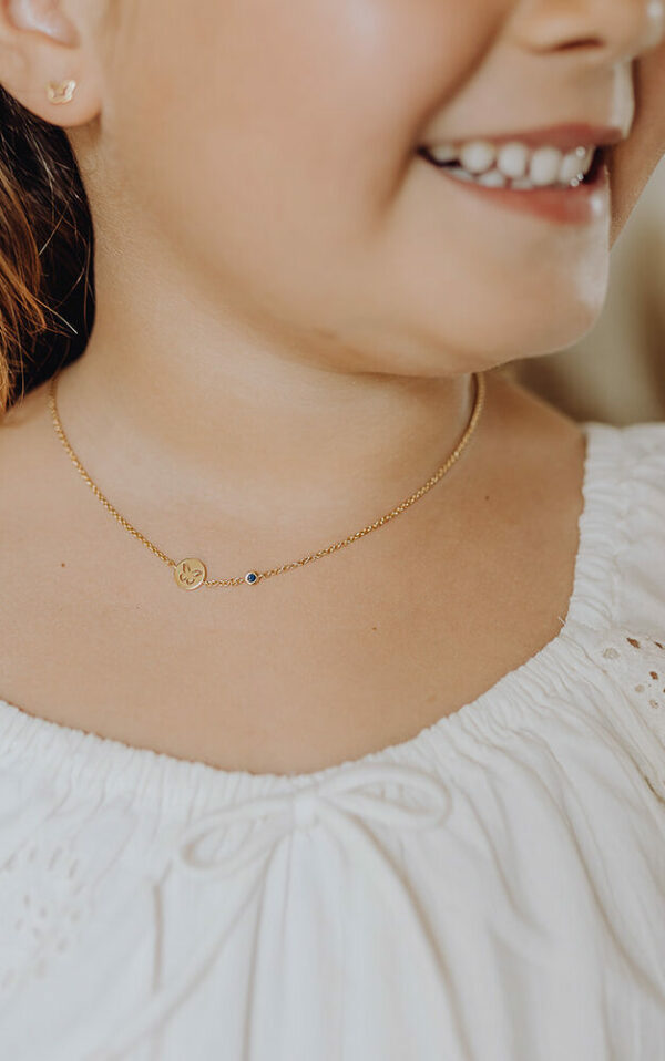 Ketting met 2 bedels